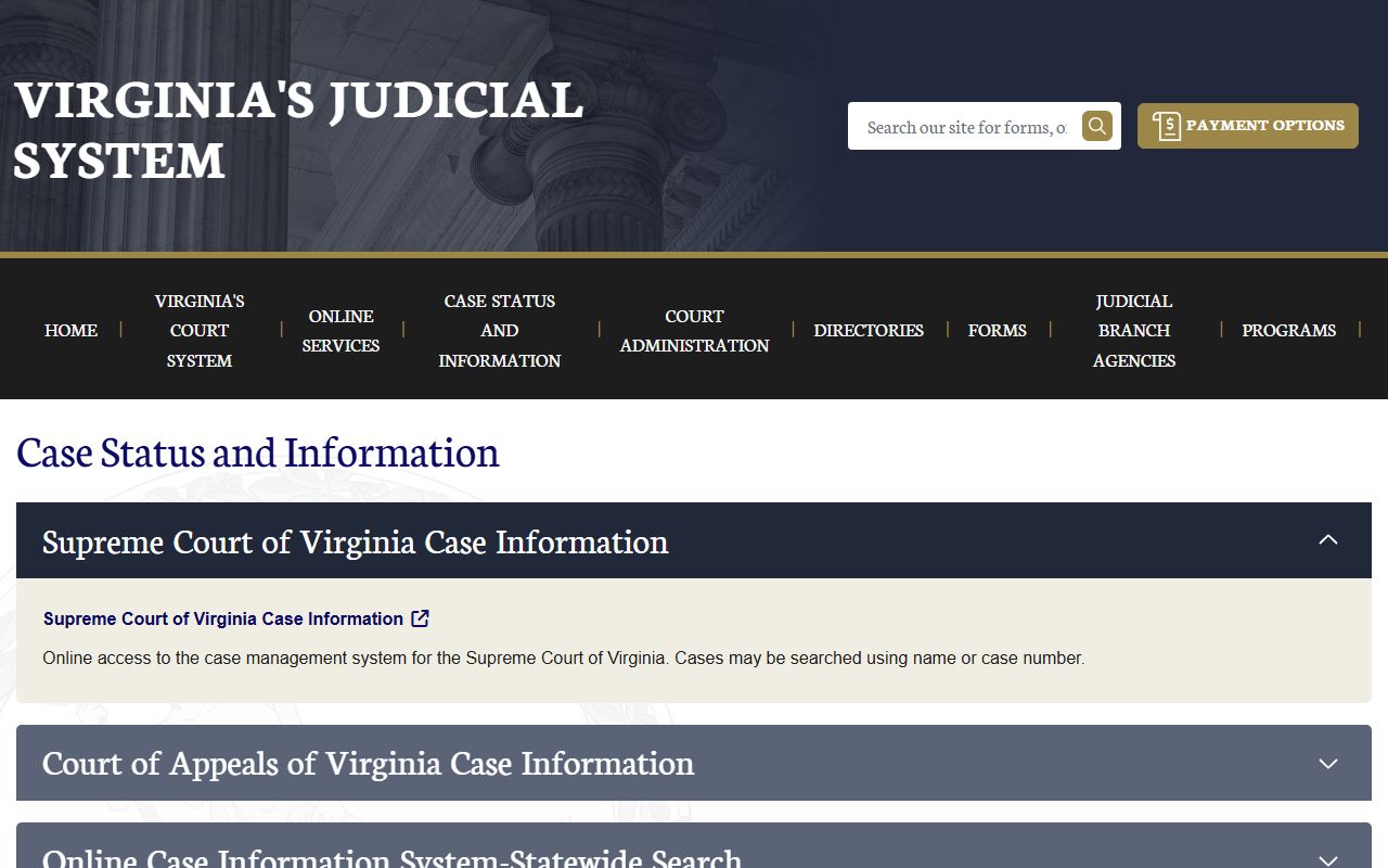 Alexandria County court records after jail arrest search in Virginia case information